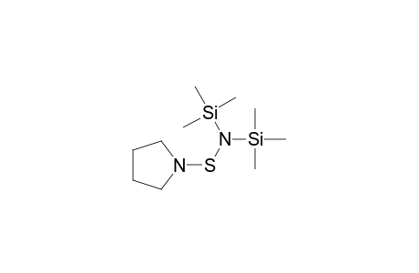 1-Pyrrolidinesulfenamide, N,N-bis(trimethylsilyl)-