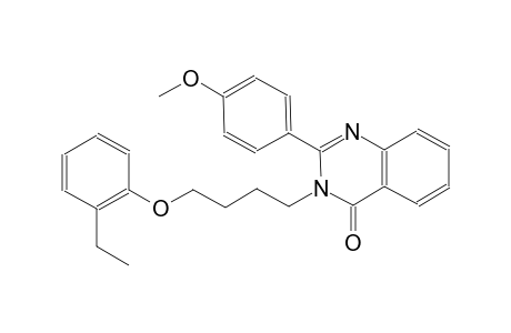 3-[4-(2-ethylphenoxy)butyl]-2-(4-methoxyphenyl)-4(3H)-quinazolinone