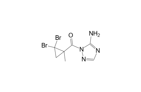 1-[(2,2-dibromo-1-methylcyclopropyl)carbonyl]-1H-1,2,4-triazol-5-amine