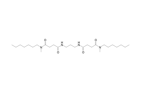 N'-heptyl-N-[3-[[4-[heptyl(methyl)amino]-1,4-dioxobutyl]amino]propyl]-N'-methylbutanediamide