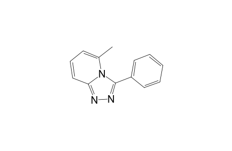 s-Triazolo[4,3-a]pyridine, 5-methyl-3-phenyl-