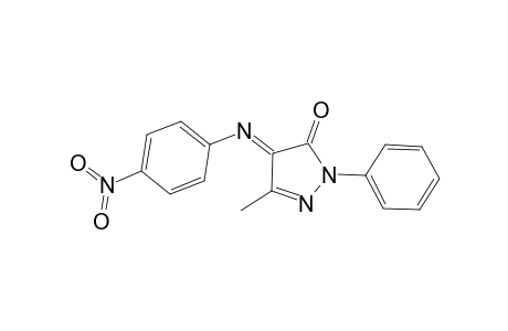 3H-Pyrazol-3-one, 2,4-dihydro-5-methyl-4-[(4-nitrophenyl)imino]-2-phenyl-