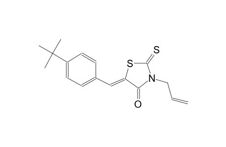 4-thiazolidinone, 5-[[4-(1,1-dimethylethyl)phenyl]methylene]-3-(2-propenyl)-2-thioxo-, (5Z)-