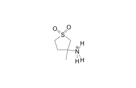 3-methyltetrahydro-3-thiophenaminium 1,1-dioxide