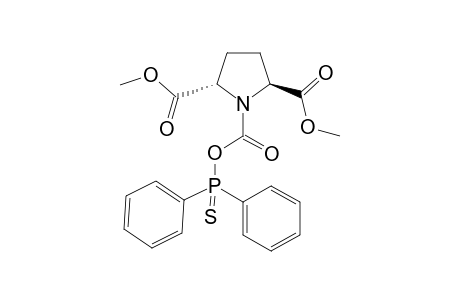 (2R,5R)-Dimethyl 1-[diphenylthiophosphonocarbonyl]pyrrolidin-2,5-biscarboxylate