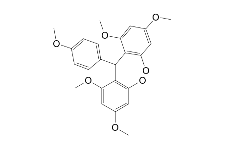 2,2'-DIHYDROXY-4,4',4'',6,6'-PENTAMETHOXY-TRIPHENYLMETHANE