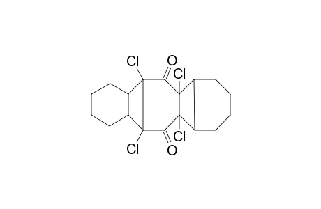 1,3,10,12-Tetrachloropentacyclo[10.6.0.0(3,10).0(4,9).0(113,18)]octadecane-2,11-dione