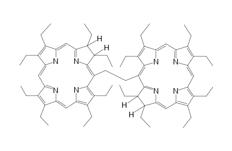 1,2-di(2,3,7,8,12,13,17,18-Octaethyl-7,8-dihydro-21H,23H-porphinyl-10)ethane