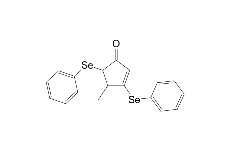 3,5-bis(phenylseleno)-4-methylcyclopent-2-enone