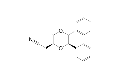[(2S,3S,5R,6R)-3-Methyl-5,6-diphenyl-1,4-dioxan-2-yl]acetonitrile