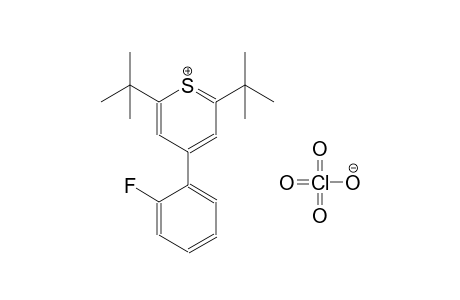 2,6-ditert-butyl-4-(2-fluorophenyl)thiopyrylium perchlorate