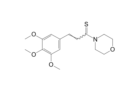 4-(3,4,5-trimethoxythiocinnamoyl)morpholine