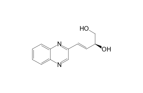 (E,2S)-4-(2-quinoxalinyl)-3-butene-1,2-diol