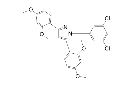 1-(3,5-dichlorophenyl)-3,5-bis(2,4-dimethoxyphenyl)-1H-pyrazole