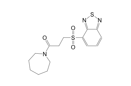 2,1,3-benzothiadiazole, 4-[[3-(hexahydro-1H-azepin-1-yl)-3-oxopropyl]sulfonyl]-