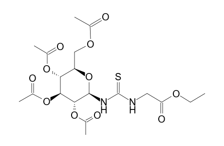 N-[(Ethoxycarbonyl)methyl]-N'-[(2',3',4',6'-tetraacetyl)-.beta.-D-glucopyranosyl]thiourea
