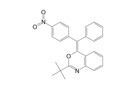 2-Tert-Butyl-4-[(4-nitrophenyl)(phenyl)methylene]-4H-3,1-benzoxazine