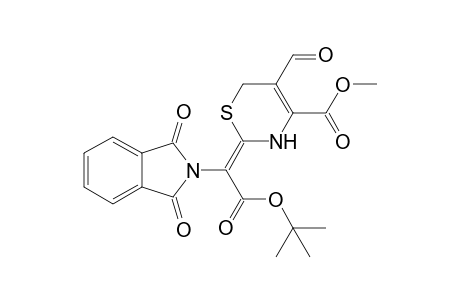 (2Z)-2-(2-tert-butoxy-2-keto-1-phthalimido-ethylidene)-5-formyl-3,6-dihydro-1,3-thiazine-4-carboxylic acid methyl ester