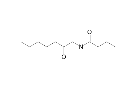 N-(2-Hydroxyheptyl)butanamide