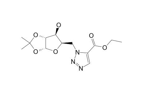 5-DEOXY-5-C-(5-ETHOXYCARBONYL-1,2,3-TRIAZOL-1-YL)-1,2-O-ISOPROPYLIDENE-ALPHA-D-XYLOFURANOSE