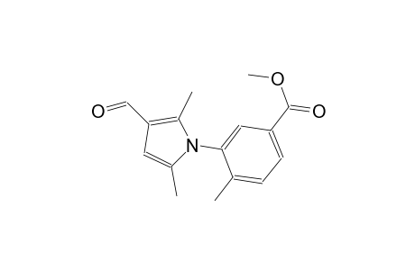 methyl 3-(3-formyl-2,5-dimethyl-1H-pyrrol-1-yl)-4-methylbenzoate
