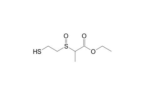 1-Ethoxycarbonylethyl 2-mercaptoethyl sulfoxide