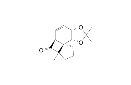 (3aR,4aS,6aS,9aR,9bR)-3a,8,8-trimethyl-1,2,3,3a,6a,9a-hexahydrocyclopenta[1',4']cyclobuta[1',2':3,4]benzo[1,2-d][1,3]dioxol-4(4aH)-one