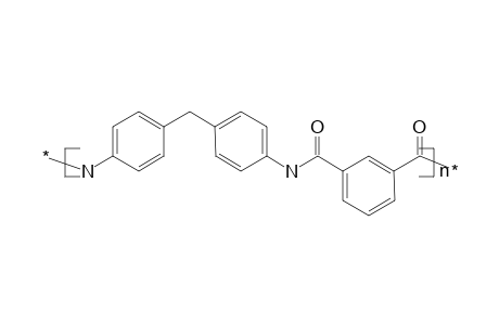Poly(imino-1,4-phenylenemethylene-1,4-phenyleneiminoisophthaloyl)