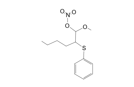 1-Methoxy-2-phenylthiohexanenitrate