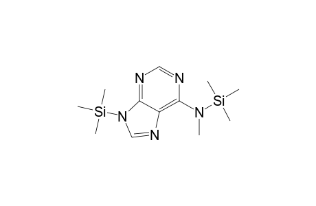 1,6-bis(Trimethylsilyl)-N(6)-methyl-6-aminopurine