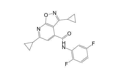 isoxazolo[5,4-b]pyridine-4-carboxamide, 3,6-dicyclopropyl-N-(2,5-difluorophenyl)-