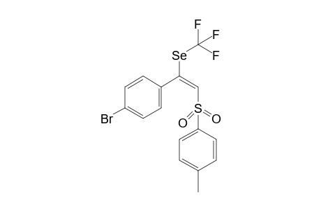 1-[(E)-2-(4-bromophenyl)-2-[(trifluoromethyl)selanyl]ethenesulfonyl]-4-methylbenzene