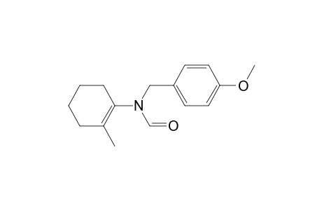 Formamide, N-[(4-methoxyphenyl)methyl]-N-(2-methyl-1-cyclohexen-1-yl)-