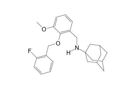 1-Adamantyl-[2-(2-fluorobenzyl)oxy-3-methoxy-benzyl]amine