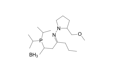 1-[{(2'-Boranatodiisopropyl)phosphanyl}-hept-4'-ylideneamino]-2-(methoxymethyl)pyrrolidine