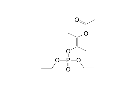 DIETHYL(1,2-DIMETHYL-2-ACETOXYVINYL)PHOSPHATE