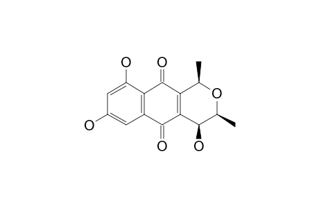 (1R,3S,4S)-4,7,9-trihydroxy-1,3-dimethyl-3,4-dihydro-1H-benzo[g]isochromene-5,10-quinone