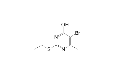 4-Pyrimidinol, 5-bromo-6-methyl-2-ethylthio-
