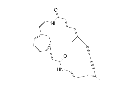 18,23-Dimethyl-5,10-methano-1,13-diazacyclohexacosa-3,5,7,9,11,15,17,23,25-nonaene-19,21-diyne-2,14-dione dioxime