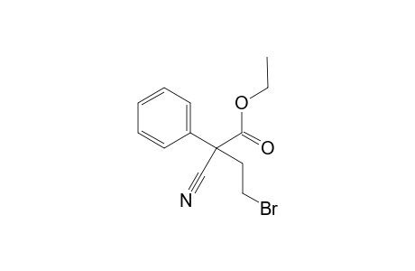 Ethyl 4-Bromo-2-cyano-2-phenylbutanoate