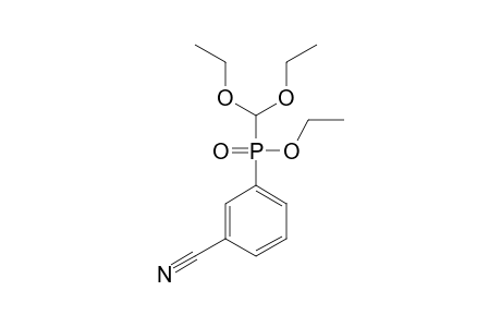 ETHYL_-3-CYANOPHENYL-(DIETHOXYMETHYL)-PHOSPHINATE