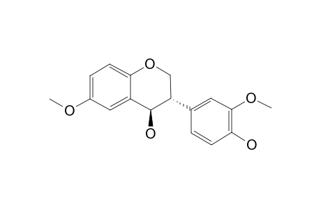 (3-S,4-R)-4'-HYDROXY-6,3'-DIMETHOXYISOFLAVAN-4-OL