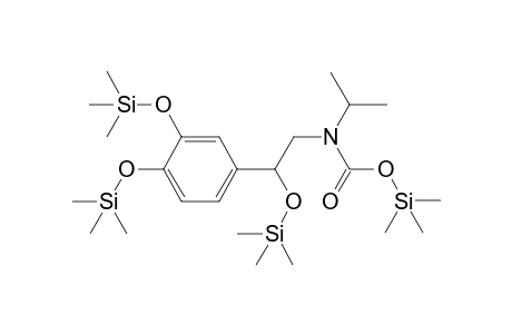 Isoprenaline, N-(TMS-oxycarbonyl),O,O',O'''-tris-TMS
