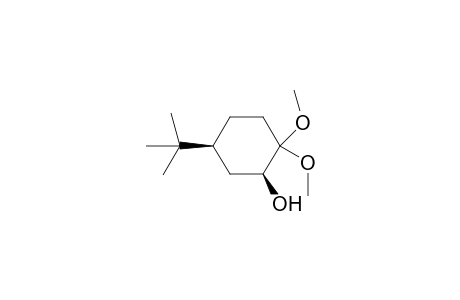 2,2-Dimethoxy-5-t-butylcyclohexanol