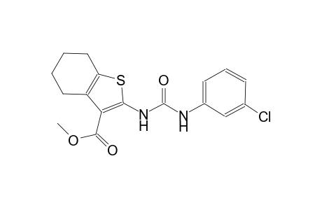 2-[3-(3-Chloro-phenyl)-ureido]-4,5,6,7-tetrahydro-benzo[b]thiophene-3-carboxylic acid methyl ester