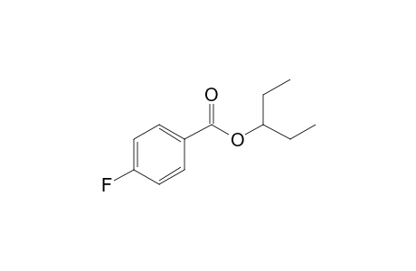 4-Fluorobenzoic acid, 3-pentyl ester