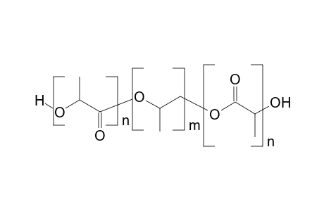 Polylactic acid-block-Polypropylene oxide-block-Polylactic acid