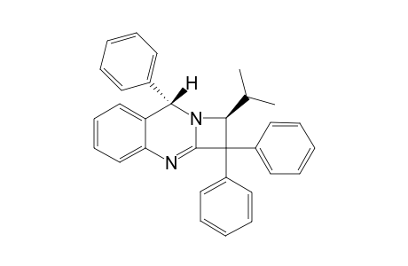 trans-1-Isopropyl-2,2,8-triiphenyl-1,2-dihydroazeto[2,1-b]quinazoline