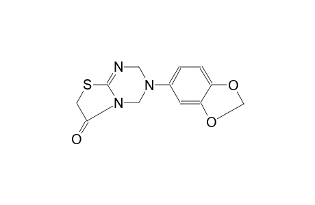 2H-thiazolo[3,2-a][1,3,5]triazin-6(7H)-one, 3-(1,3-benzodioxol-5-yl)-3,4-dihydro-
