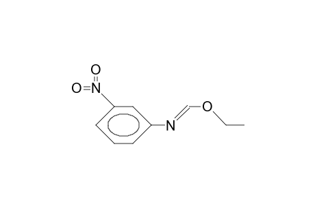 N-(m-NITROPHENYL)FORMIMIDIC ACID, ETHYL ESTER